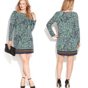 Michael By Michael Kors Jersey Shift Dress M